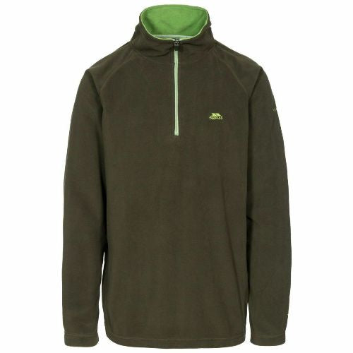 Mens Trespass Blackford Microfleece Zip Top-8