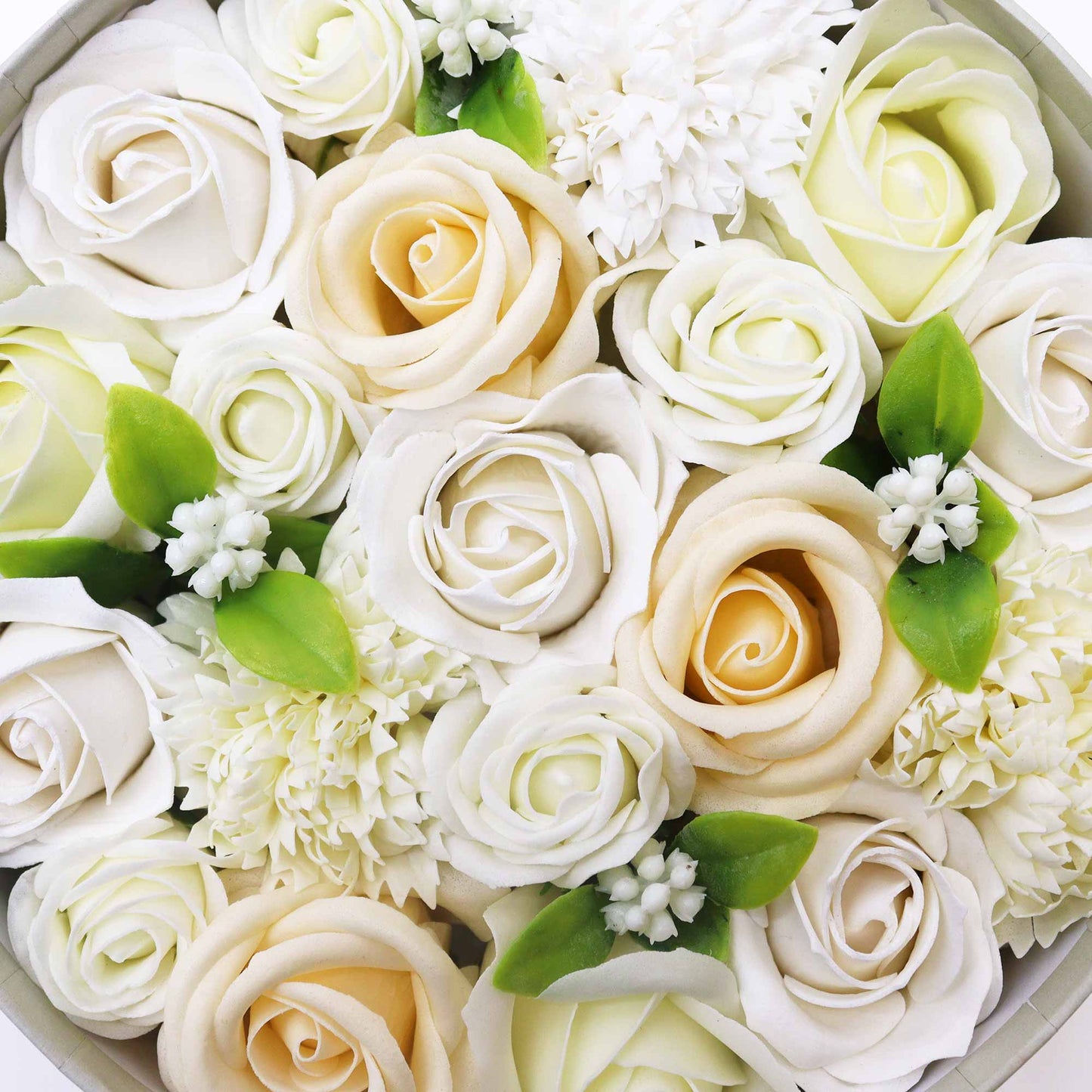 Round Box - Wedding Blessings - White & Ivory-4