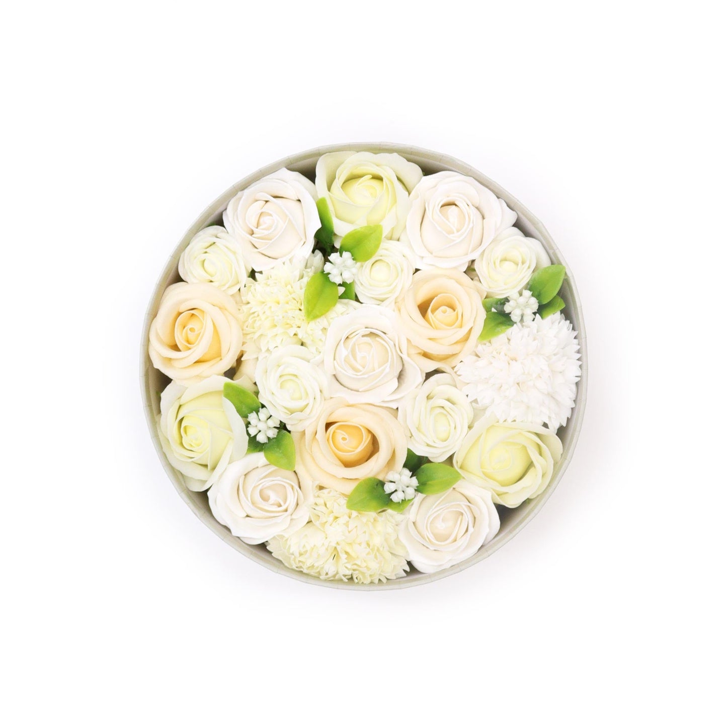 Round Box - Wedding Blessings - White & Ivory-2