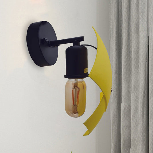 Simple Black Wall light Black ~2562-0