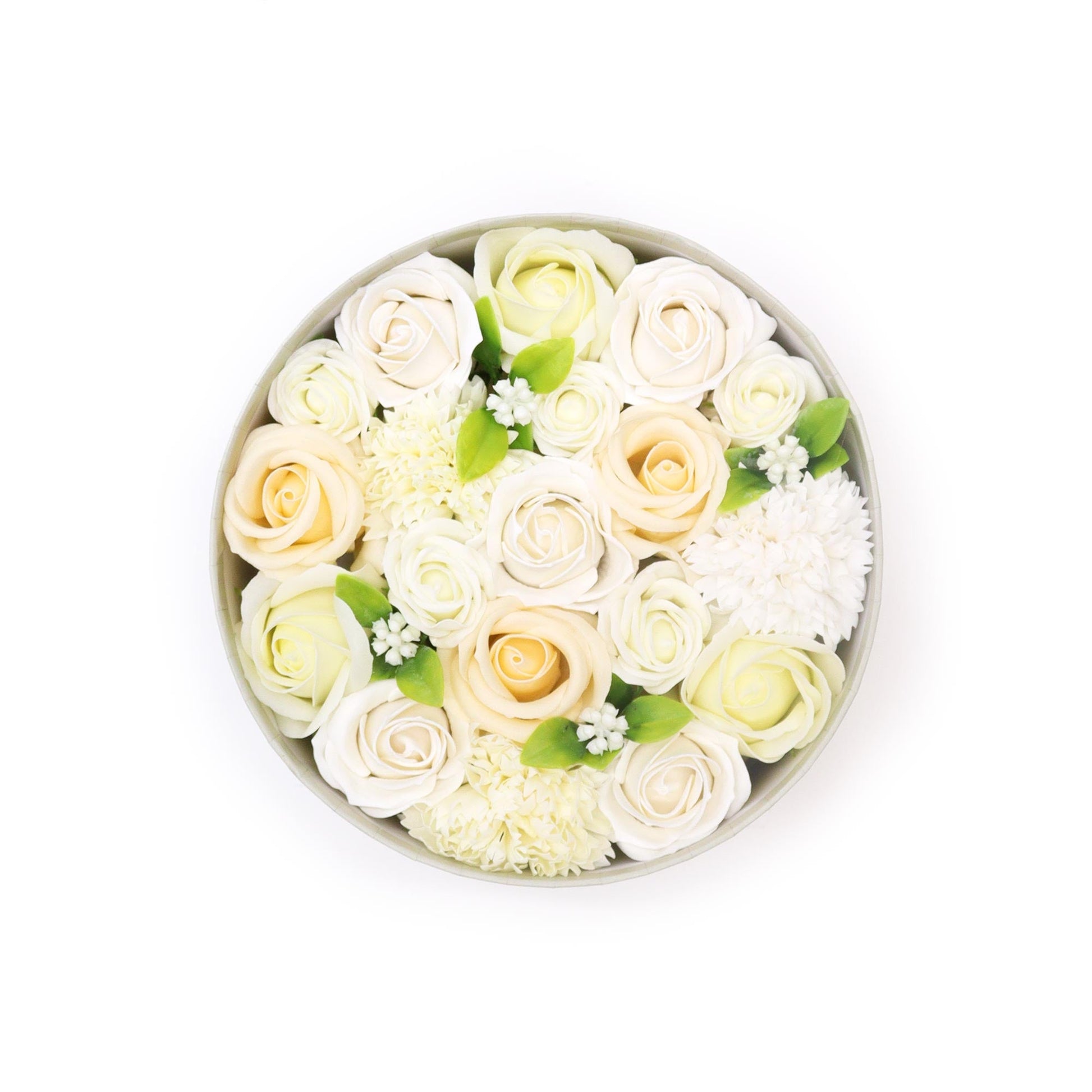 Round Box - Wedding Blessings - White & Ivory-2